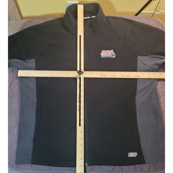 Reebok NFL Super Bowl XLI Jacket Bears vs Colts Men’s L Black Gray EUC - Picture 5 of 7